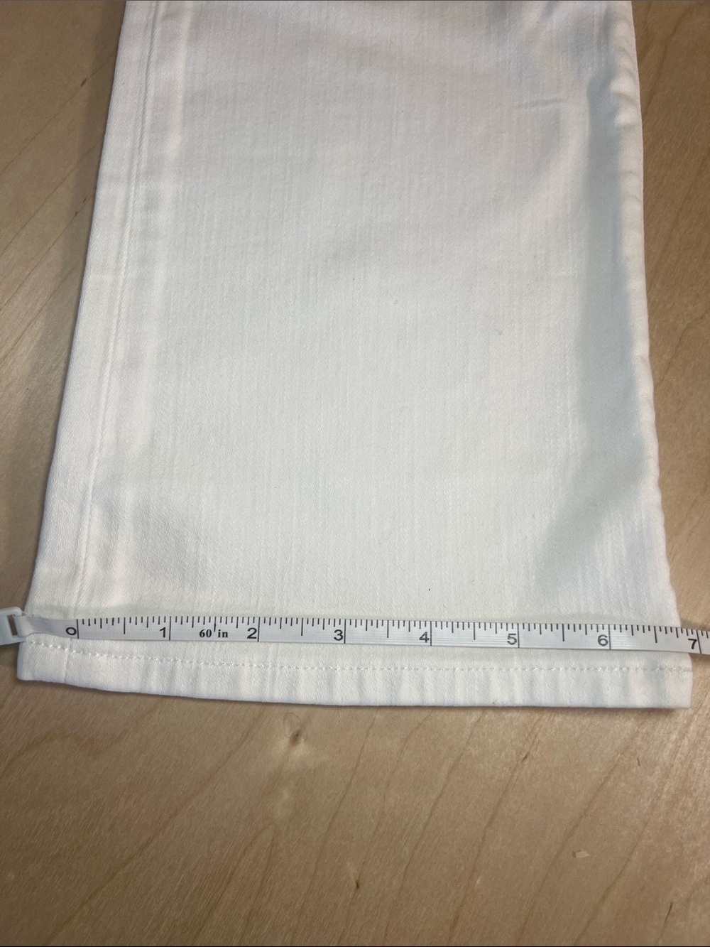 Madewell White Mid-Rise Kick Out Jeans size 24 - Picture 8 of 9